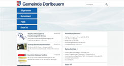 Desktop Screenshot of dorfbeuern.at